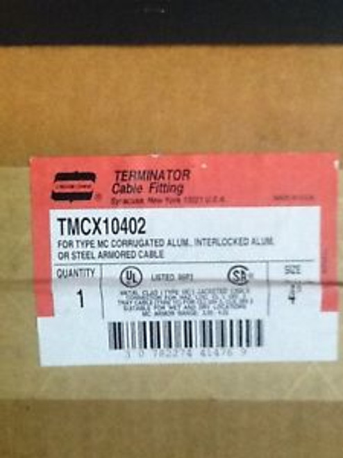 TMCX10402 Crouse Hinds explosion proof armor cable Conn