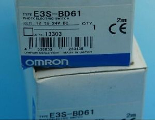 1PCS New Omron Photoelectric Switch E3S-BD61