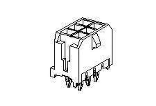 Headers & Wire Housings MicroFit 3.0 Hdr Ver dr Vert CPI 4ckt 228 (100 pieces)