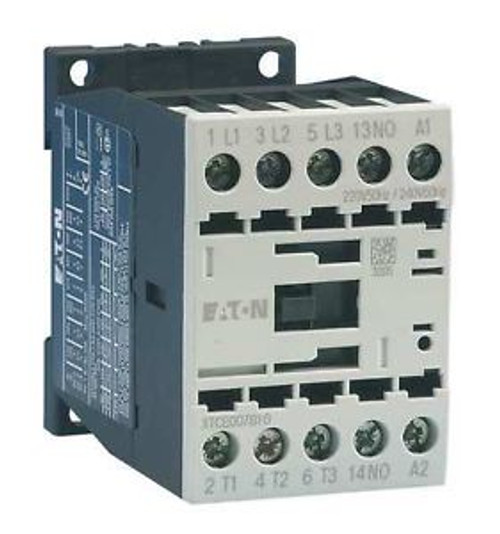 EATON XTCE009B10A Contactor, IEC, 120VAC, 3P, 9A