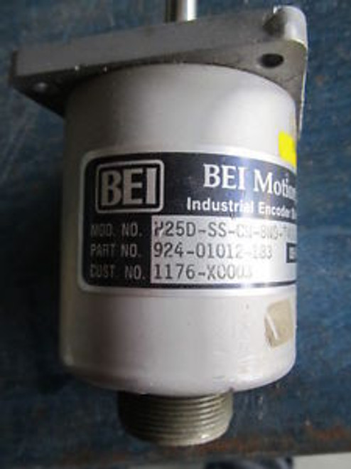BEI MOTION SYSTEMS H25D-SS-CW-8NB-7406R-EM20 ENCODER