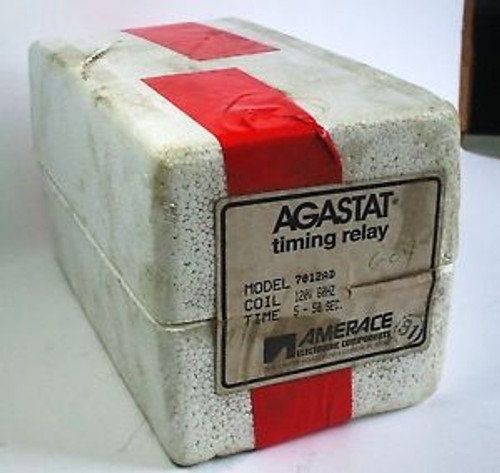 Agastat Timing Relay 7012AD 5-50 Seconds, NEW