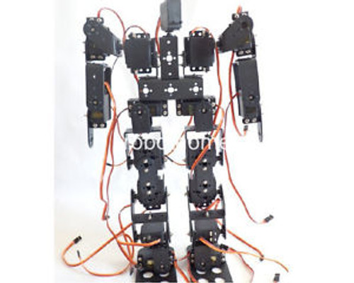 17 DOF Biped Robot Servo Motor Bracket Mechanical Leg Claw Robot(NO Servo Motor)