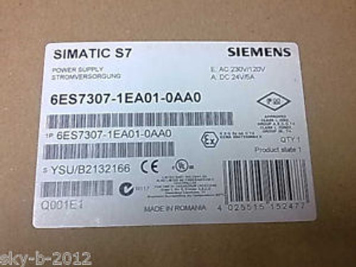 Siemens 6ES7 307-1EA01-0AA0 new in box