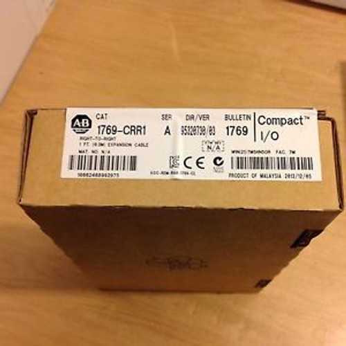 2013 Allen Bradley 1769-CRR1  Expansion Cable New