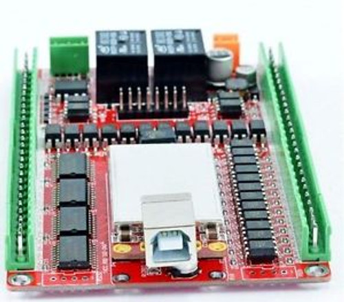 CNC 5 Axis USB MACH3 Programmable Interface Board Motion Controller