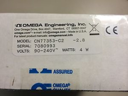 NEW Omega Engineering TEMPERATURE CONTROLLER CN77353-C2