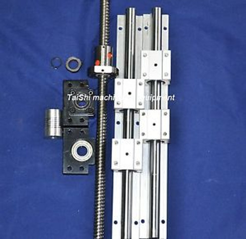 1 anti ballscrew RM1605-300mm+BK/BF12+couping+SBR20-300mm SET for CNC  S95