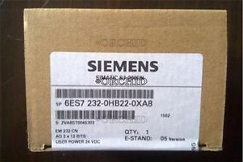 PLC MODULE NEW S7-200 1PC SIEMENS 6ES7 232-0HB22-0XA8 6ES7232-0HB22-0XA8 EM232