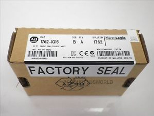 Allen Bradley Micrologix Input module 1762-IQ16 1762IQ16 New Sealed 2014