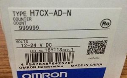 New in box OMRON Digital Counter H7CX-AD-N H7CXADN 12-24VDC