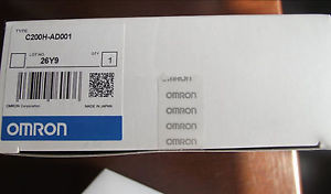 NEW IN BOX Omron  A/D Unit 4 Point Analog Input PLC C200H-AD001 C200HAD001