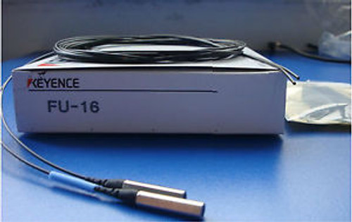 New in box KEYENCE Optical Fiber Sensor FU-16 FU16