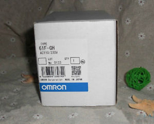 Omron Floatless Level Switch 61F-GH 110-220VAC New In Box