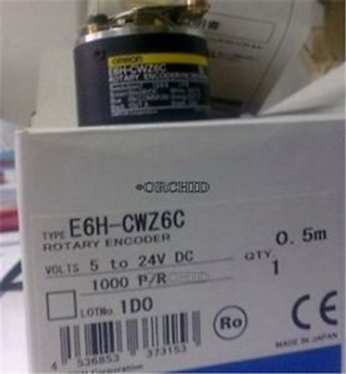 OMRON ROTARY ENCODER E6H-CWZ6C NEW IN BOX