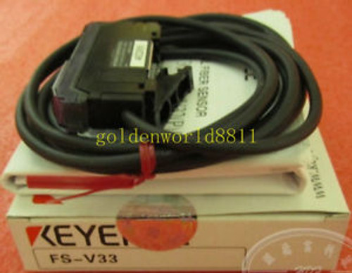 NEW KEYENCE Fiber amplifier FS-V33 good in condition for industry use