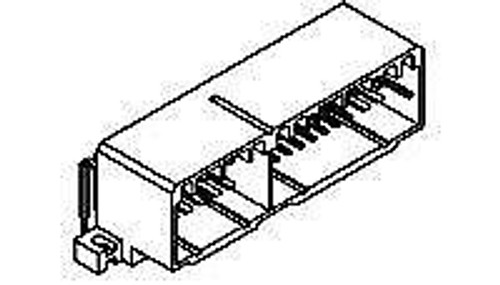 Automotive Connectors 070 MLC CAP ASSY 30P (50 pieces)