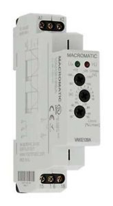 MACROMATIC VWKE120A Voltage Monitor Relay, SPDT, 80-150VAC