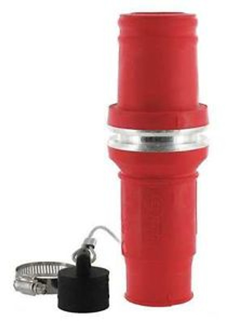 RHINOHIDE 49M31-R Single Pole Connector,Male,0.725 In,Red G7793703