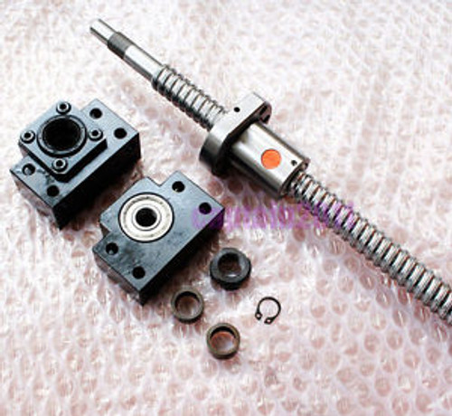 Ballscrew 2005-700mm ( Diameter:20mm Pitch:5mm L:700mm) + ballnut + BK/BF15