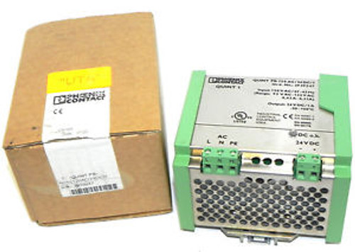 New PHOENIX CONTACT 78-139-4300 POWER SUPPLY ART# 2939247  QUINT PS-120AC/24DC/1