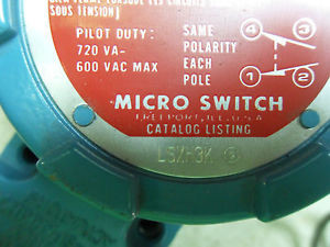 1 New Micro Switch Lsxh3K Precision Limit Switch