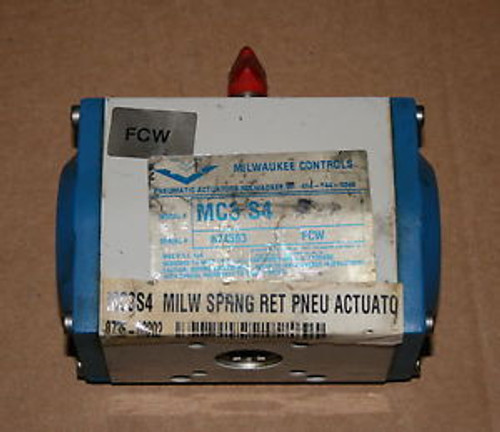 Milwaukee MC3S4 Spring Return Pneumatic Actuator