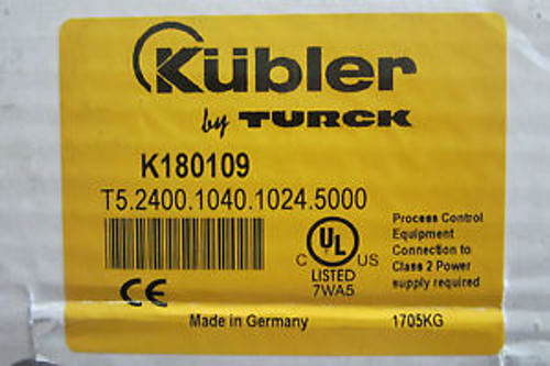 NEW TURCK K180109 FLOW AMPLIFIER