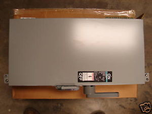 SIEMENS F323H ENCLOSED SWITCH 100A 240VAC 3P TYPE12 New