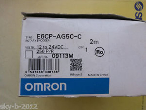 1pc OMRON Absolute Rotary Encoder E6CP-AG5C-C E6CPAG5CC 256P/R New in box