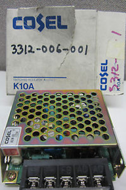 NEW COSEL K10AU-5 SWITCHING POWER SUPPLY K10AU5