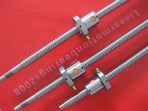 Ballscrews 1605 -L286/686/986mm-C7 Anti Backlash Rolled Ballscrew for CNC end M