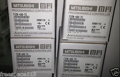 New in box Mitsubishi programmable controller FX2N-4AD-TC ( FX2N4ADTC )