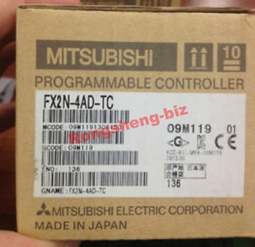 1PC Mitsubishi FX2N-4AD-TC FX2N4ADTC NEW IN BOX