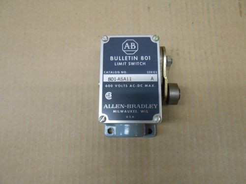 Allen Bradley 801-ASA11 Limit Switch 600V