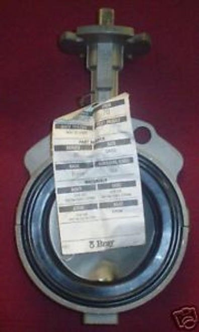 Bray valve 4 20-0400-11010-024 316SS body & disc butterfly valve -- new