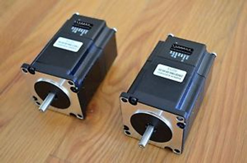 NEW (2) Anaheim Automation 23MD Nema23 Stepper Motor + Driver -CNC DIY Kit Mach3