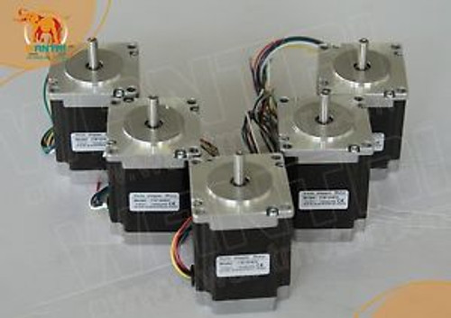 UE free  5PCS Wantai Nema23 Stepper Motor 57BYGH627 270oz-in 3A 76mm SINGLE