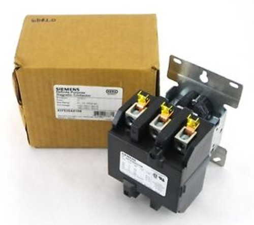 SIEMENS 42FE35AH106 480VAC 3P 75A DP Definite Purpose Magnetic Contactor 1Aa SIEMENS 42FE35AH106 480VAC 3P 75A DP Definite Purpose Magnetic Contactor 1Aa