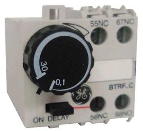 GENERAL ELECTRIC BTRF30D Pneumatic Timer,Ring,Delayed Off 30 Sec