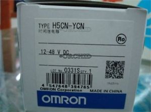 Omron Timer H5CN-YCN 12-48VDC NEW IN BOX