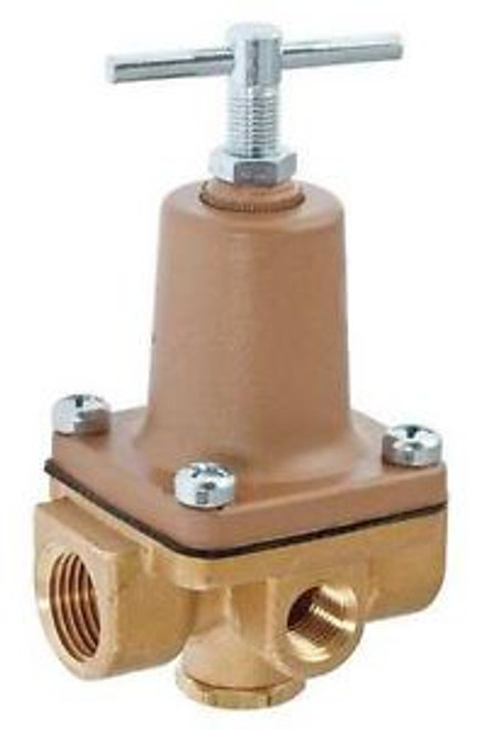 WATTS 3/8 LF263A 50-175 Small Pressure Regulator, Brass, 300 psi