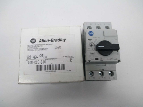 ALLEN BRADLEY 140M-C2E-B16 Factory New  140MC2EB16