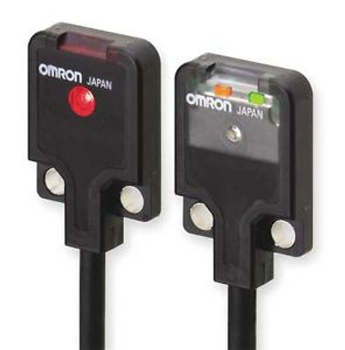 OMRON E3T-FT12 Photoelectric Sensor, 19.68 In, NPN