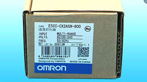 NEW IN BOX OMRON Temperature Controller E5CC-CX2ASM-800 100-240VAC