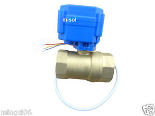 10 X motorized ball electrical valve brass,G1/2┬ö DN15,2 way,CR02