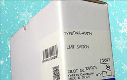 NEW IN BOX OMRON limit switch D4A-4501N