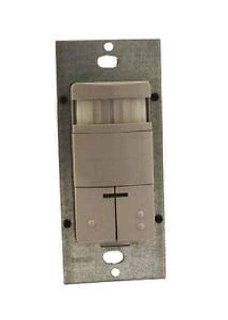 Leviton ODS0D-TDG Dual-Relay  Decora Passive Infrared Wall Switch Occupancy Sens