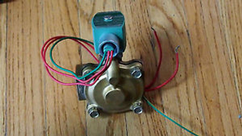 Asco Redhat II 2-Way 8210G4 1-1/4 Solenoid Valve 150 psi #606