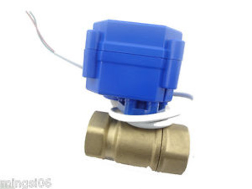 10pcs of motorized ball valve G1/2 DN15  2 way 12VDC CR04, electrical valve